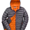 Urban snow bird hooded jacket