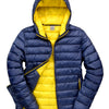 Urban snow bird hooded jacket
