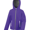 Core junior TX performance hooded softshell jacket
