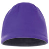 Reversible fleece skull hat