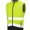 Printable safety softshell gilet