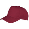 Boston 5-panel polycotton printer's cap