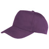 Boston 5-panel polycotton printer's cap