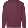 Classic 80/20 hooded sweatshirt jacket