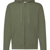 Classic 80/20 hooded sweatshirt jacket