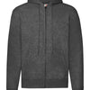 Classic 80/20 hooded sweatshirt jacket