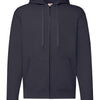 Classic 80/20 hooded sweatshirt jacket
