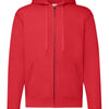Classic 80/20 hooded sweatshirt jacket