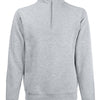 Classic 80/20 zip neck sweatshirt