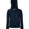Women's premium 70/30 hooded sweatshirt jacket