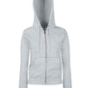 Women's premium 70/30 hooded sweatshirt jacket