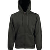 Premium 70/30 hooded sweatshirt jacket