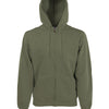 Premium 70/30 hooded sweatshirt jacket