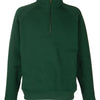 Premium 70/30 zip-neck sweatshirt