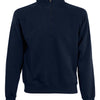 Premium 70/30 zip-neck sweatshirt