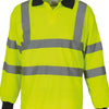 Hi-vis long sleeve polo (HVJ310)