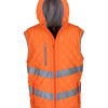 Hi-vis Kensington hooded gilet (HV007)