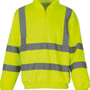 Hi-vis ¼ zip sweatshirt (HVK06)