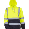 Hi-vis pull-over hoodie (HVK05)