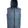 Honeycomb hooded gilet
