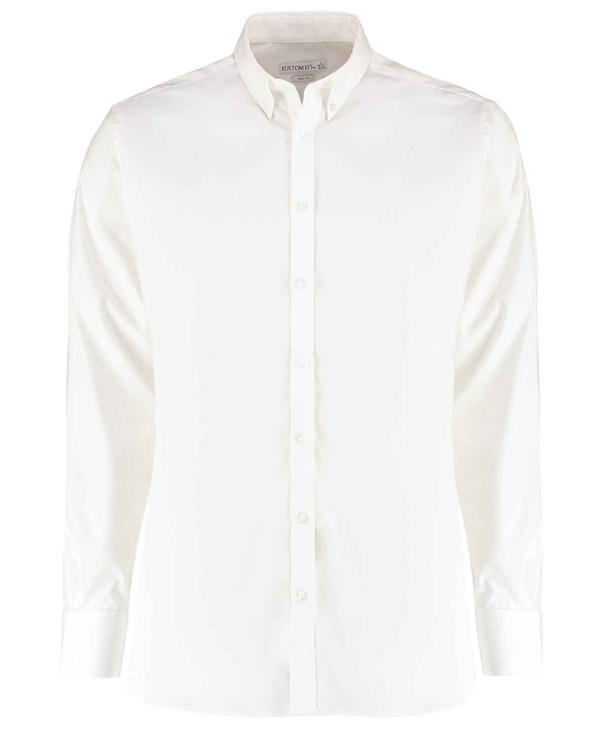 Stretch Oxford shirt long-sleeved (slim fit)