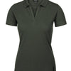 Women’s Harvard v-neck – stretch deluxe polo