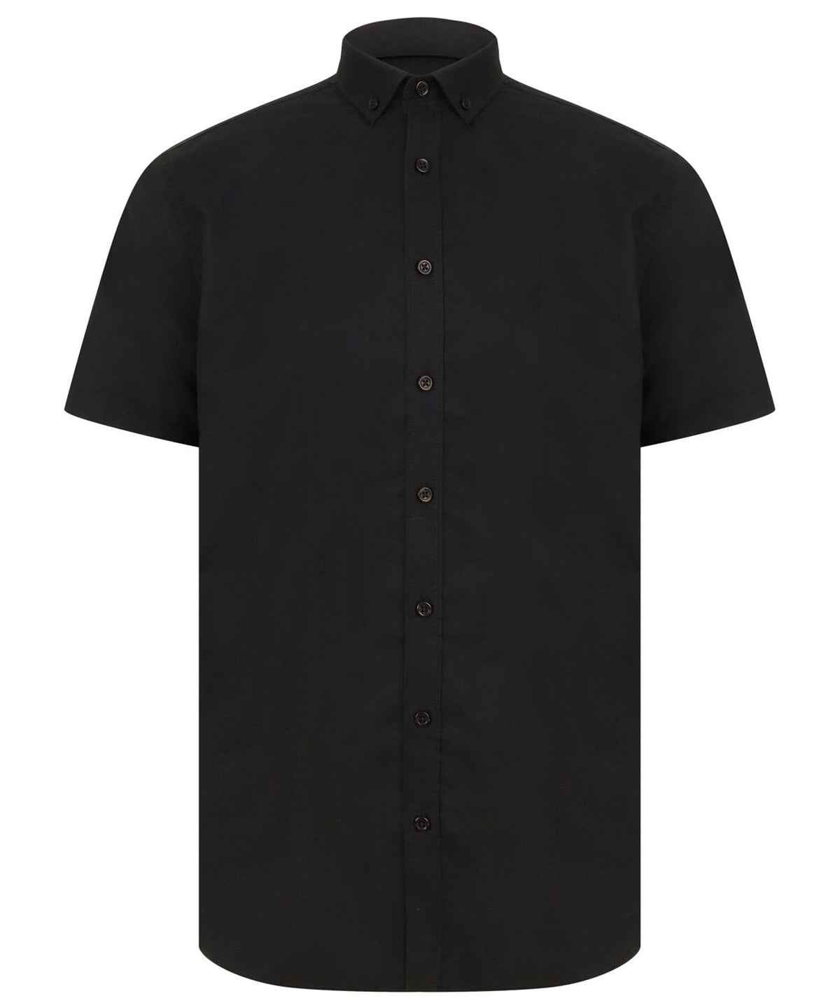 Modern short sleeve Oxford shirt