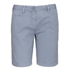 Ladies' washed effect Bermuda shorts