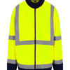 High visibility full-zip fleece