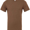 Unisex heather CVC short sleeve t-shirt