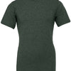 Unisex heather CVC short sleeve t-shirt