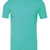 Unisex heather CVC short sleeve t-shirt
