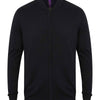 Unisex zip-through cardigan