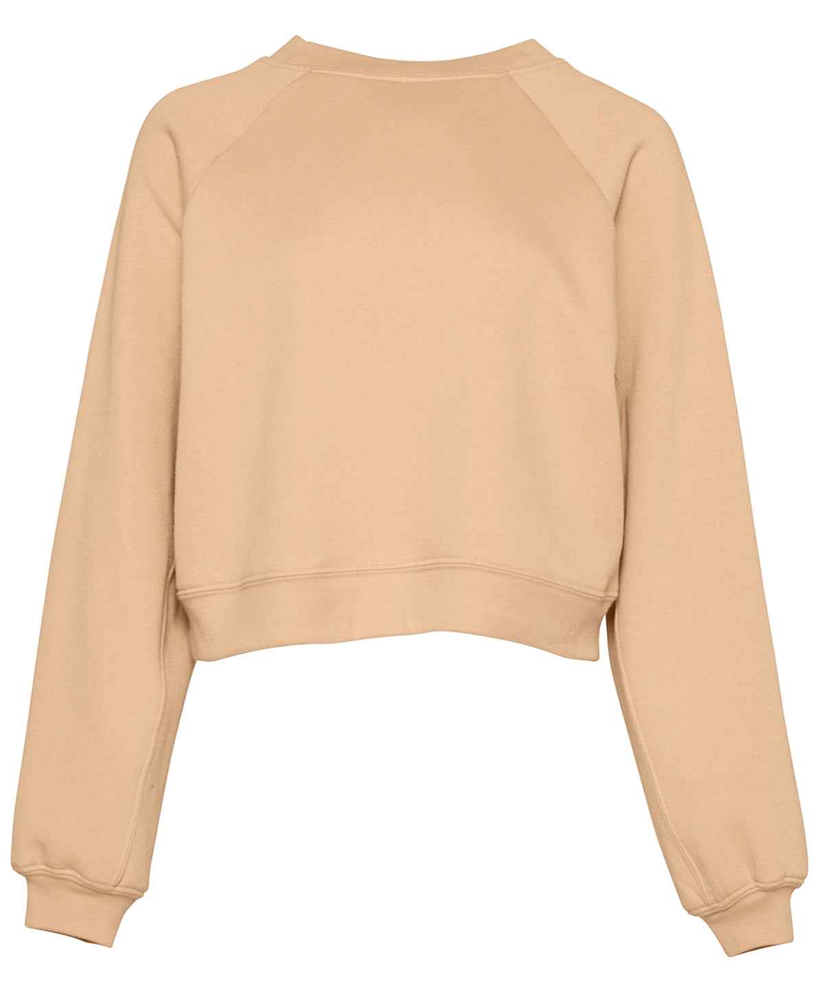Women's raglan pullover fleece