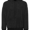 Unisex sueded fleece pullover hoodie
