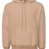 Unisex sueded fleece pullover hoodie