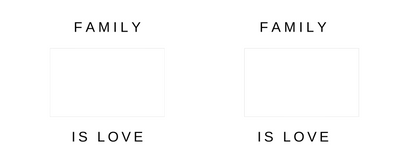 2 Panel Family Mug - Luxe Custom Designer
