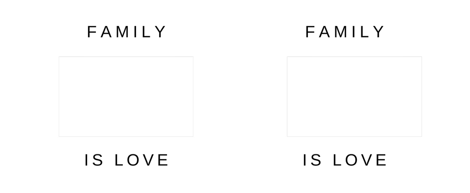 2 Panel Family Mug - Luxe Custom Designer