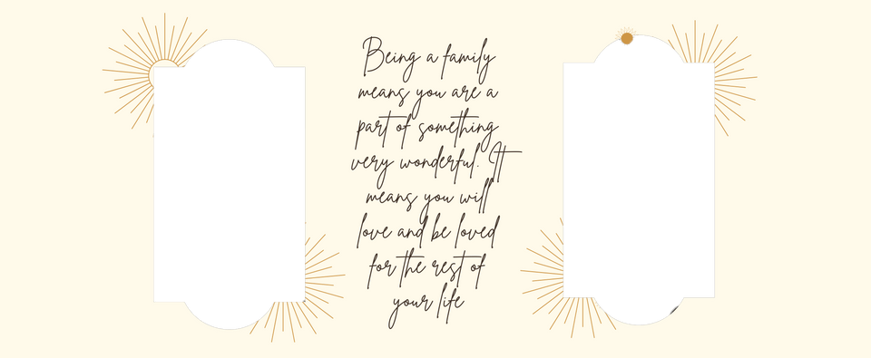 2 Panel Photo mug Family - Luxe Custom Designer