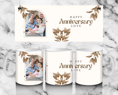Anniversary Mug 1 photo - Luxe Custom Designer