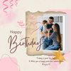 Birthday Photo Tumbler - Luxe Custom Designer