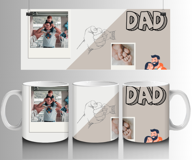 Dad Photo Mug 1 image - Luxe Custom Designer