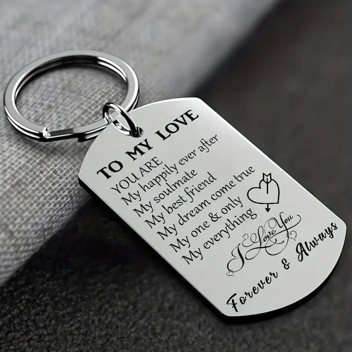 My Love Keyring - Luxe Custom Designer