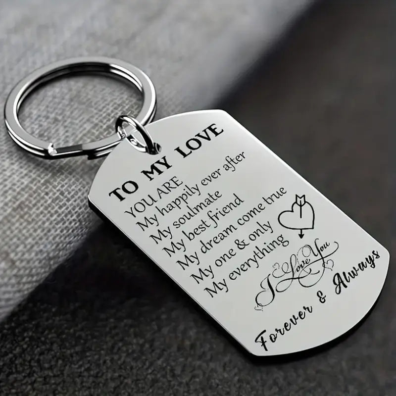 My Love Keyring - Luxe Custom Designer