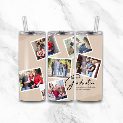 6 Image Photo Tumbler - Luxe Custom Designer