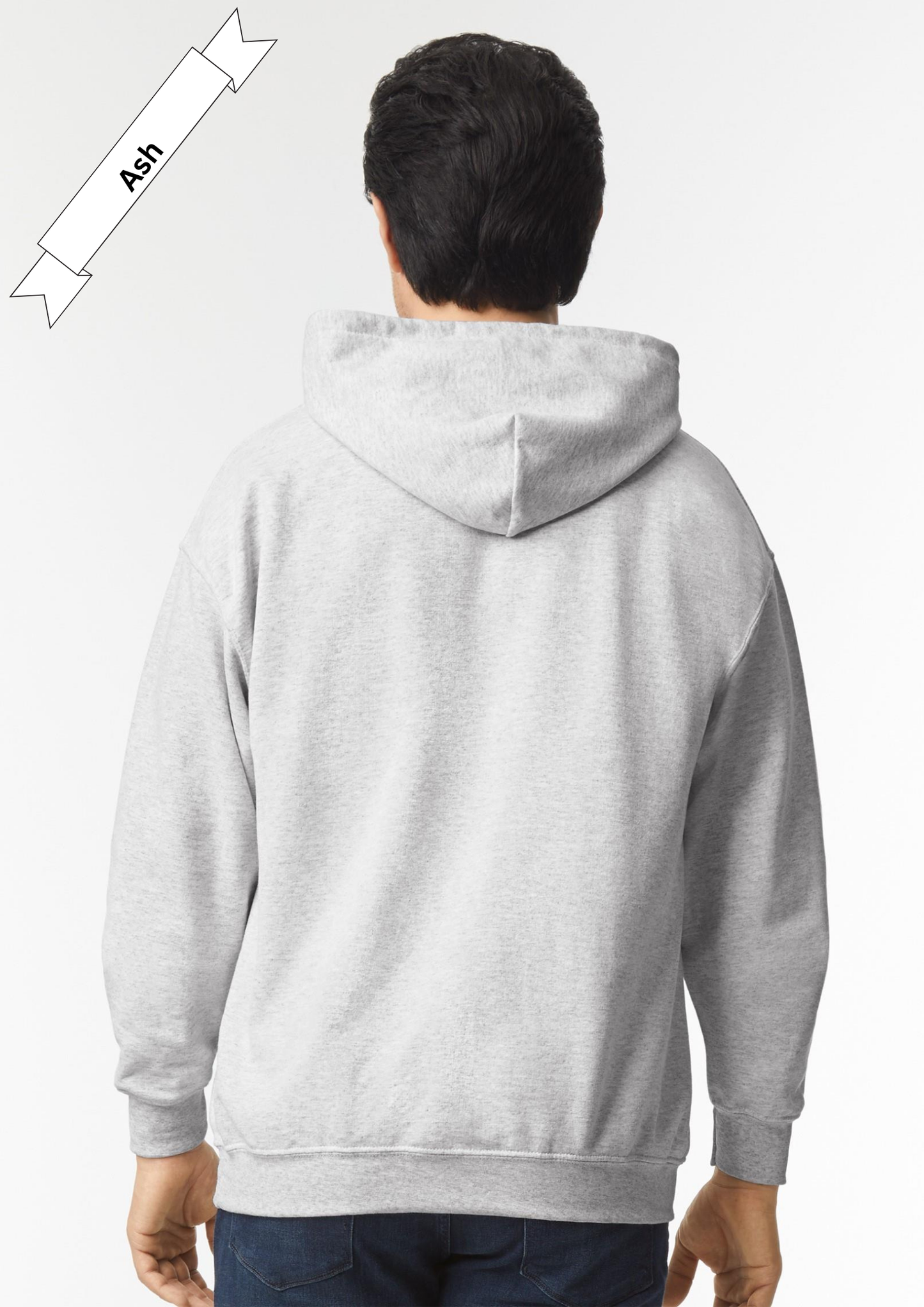 ASH, Heather Grey Hoodie - Luxe Custom Designer