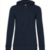 B&C Inspire Zipped Hood /women