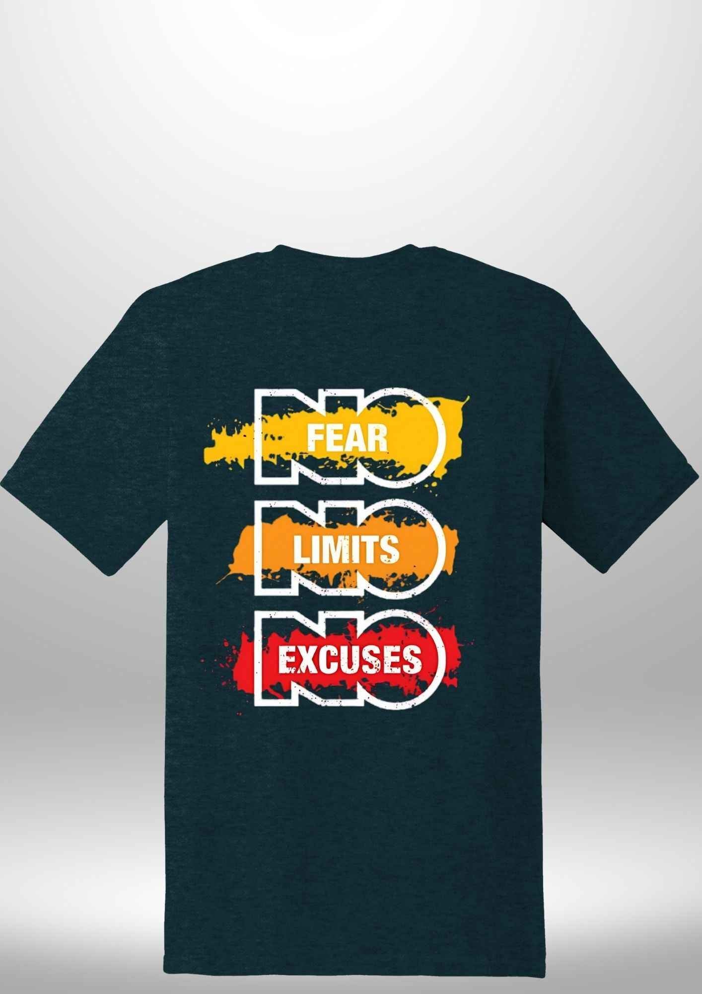 "NO FEAR" Luxe T-Shirt - Luxe Custom Designer