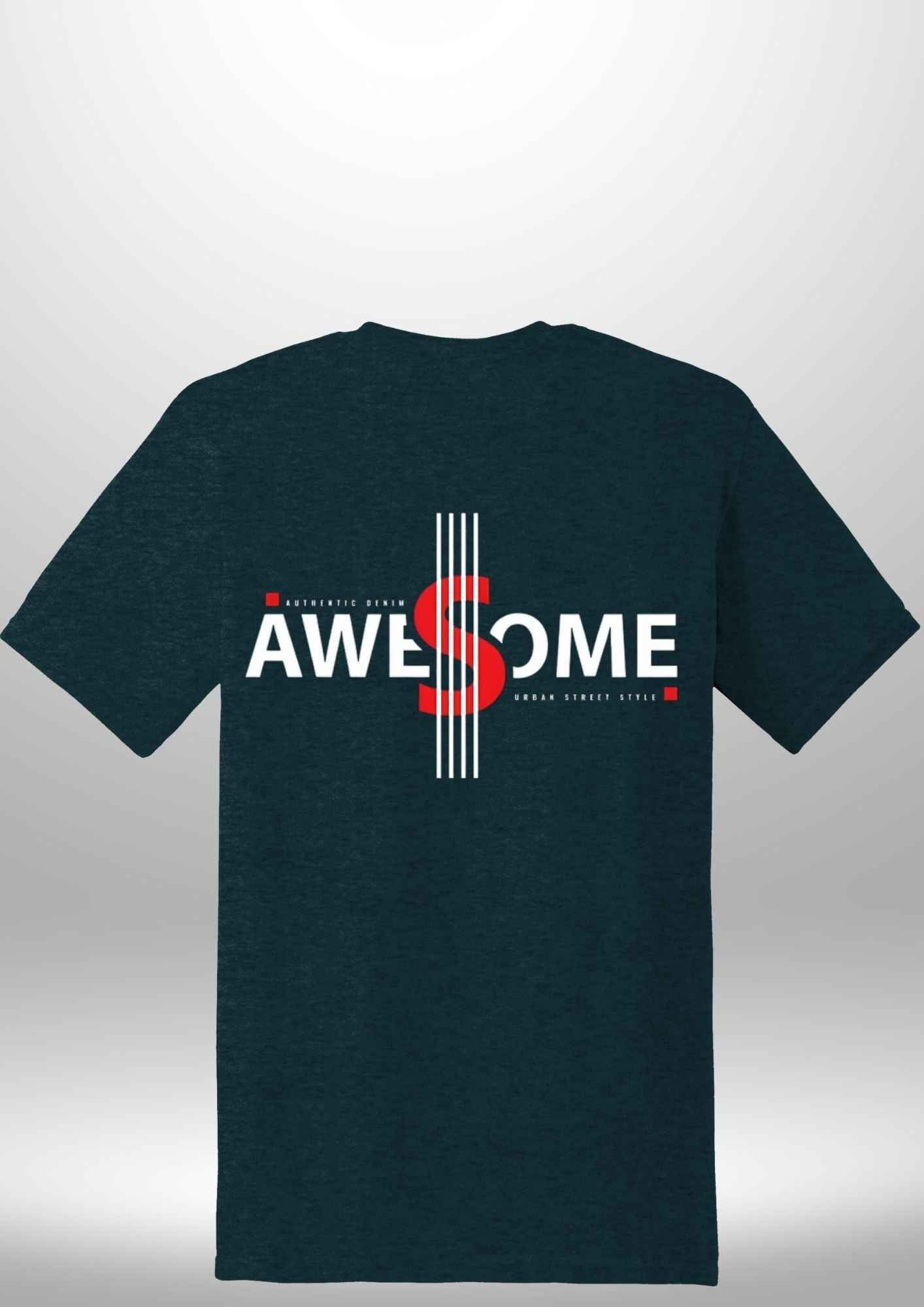 Luxe Custom "AWESOME" T-Shirt - Luxe Custom Designer