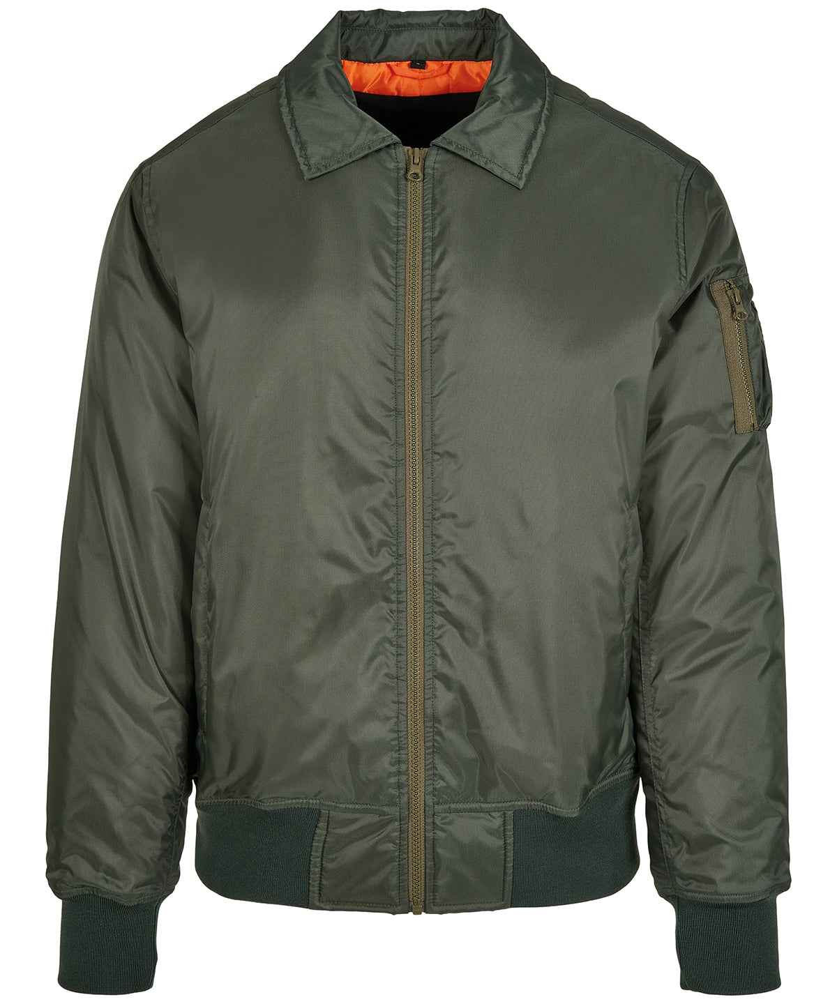 Collar bomber jacket